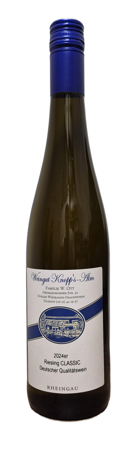 2024er Riesling QbA Classic 0,75l - Weingut Knopp's Alm