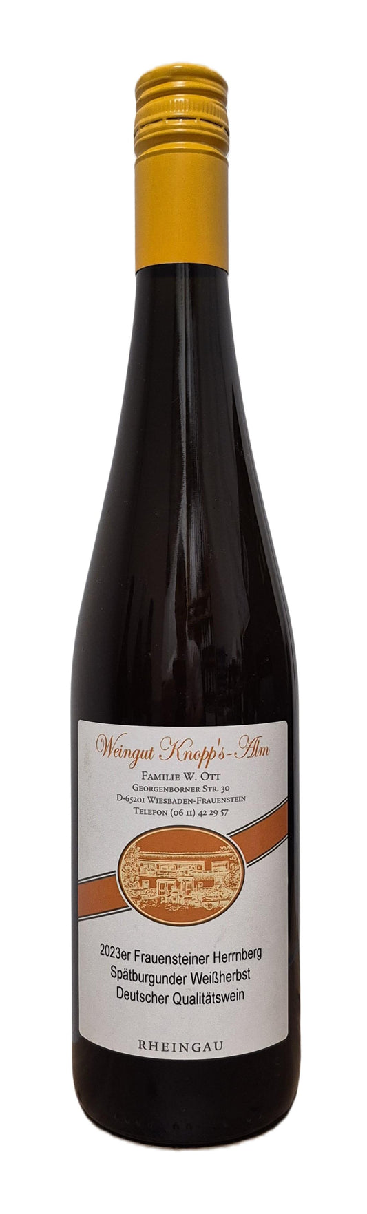 2023er Frauensteiner Herrnberg Spätburgunder Weißherbst QbA